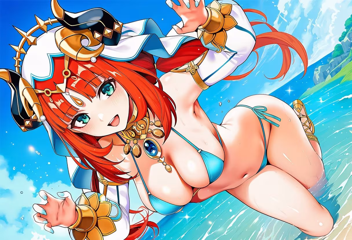 原◯ ニ◯ロウ 水着グラビ アイラスト集