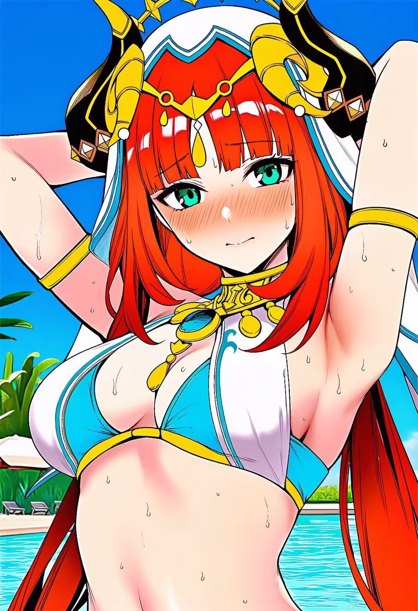 原◯ ニ◯ロウ 水着グラビ アイラスト集