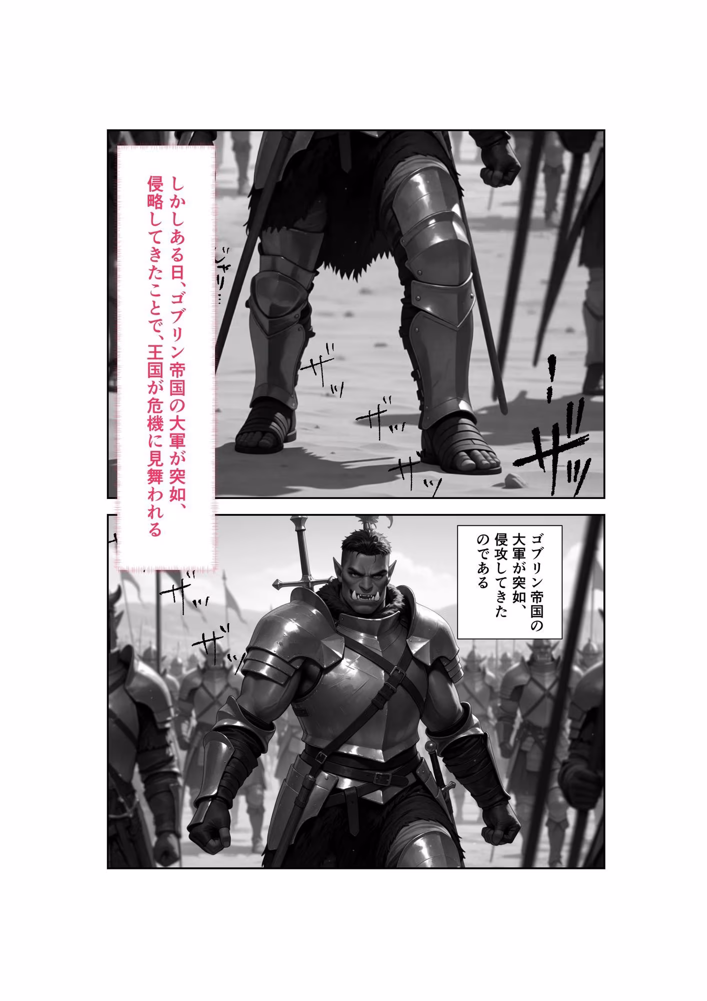 Captured（キャプチャード）囚われの王妃  第1章