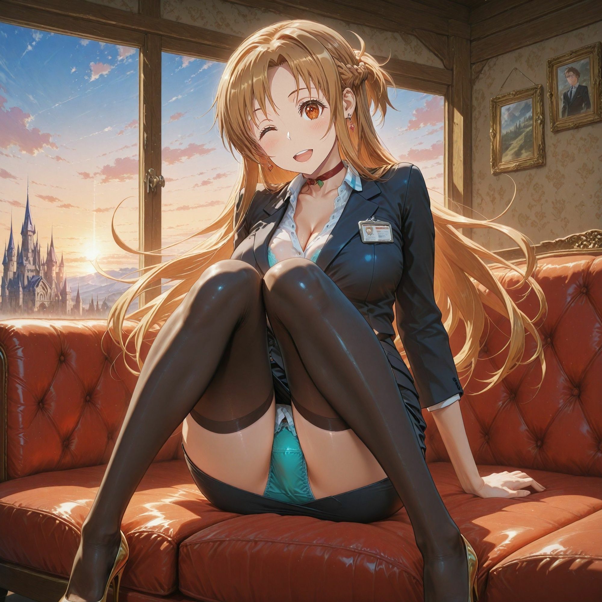 ヒロインの王道ア〇ナの綺麗なお顔からは想像できないだらしないアヘ顔がエロいですね_セックス玩具編