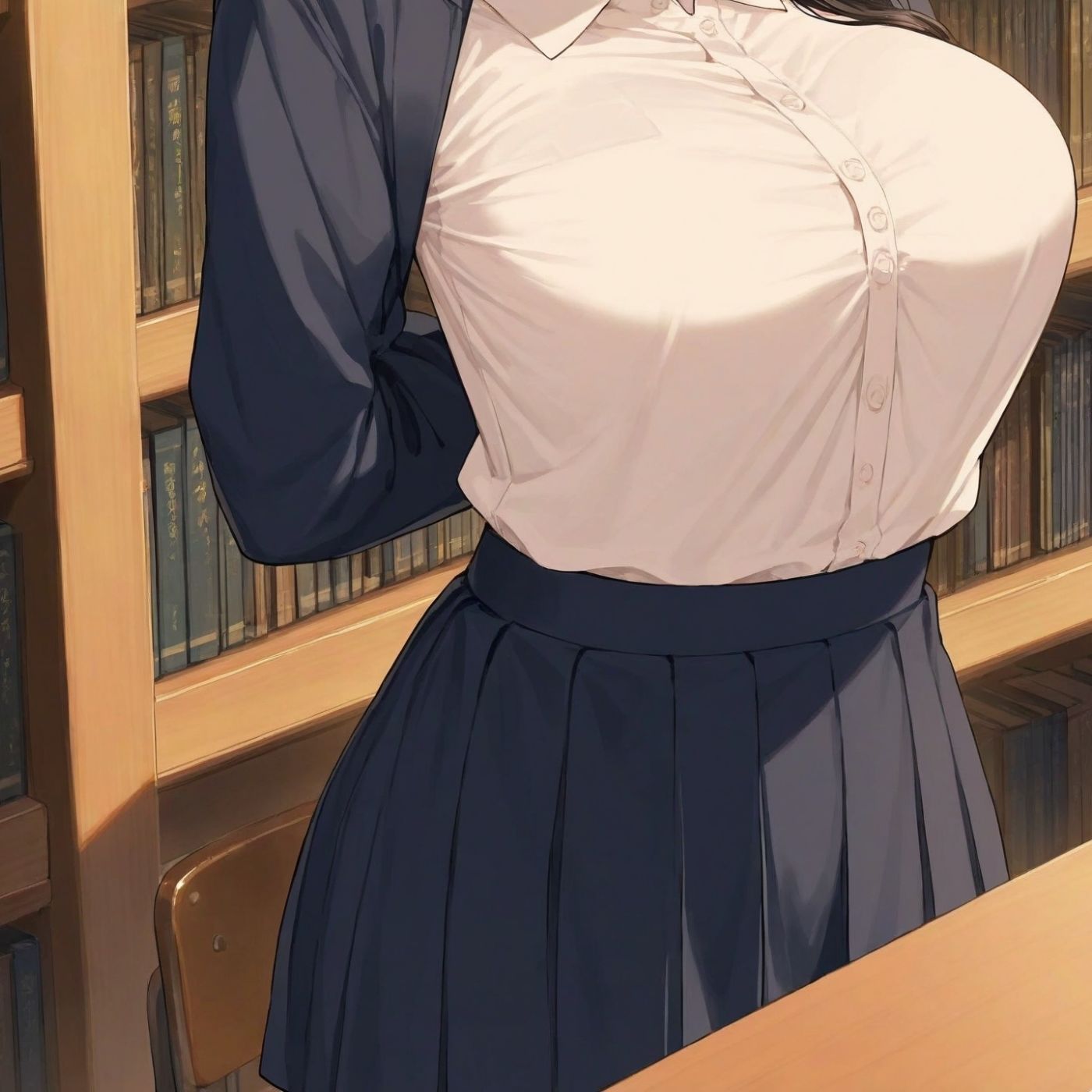 学園性活！図書委員と官能的な秘め事3【メガネ美少女の厳選CG350枚収録】