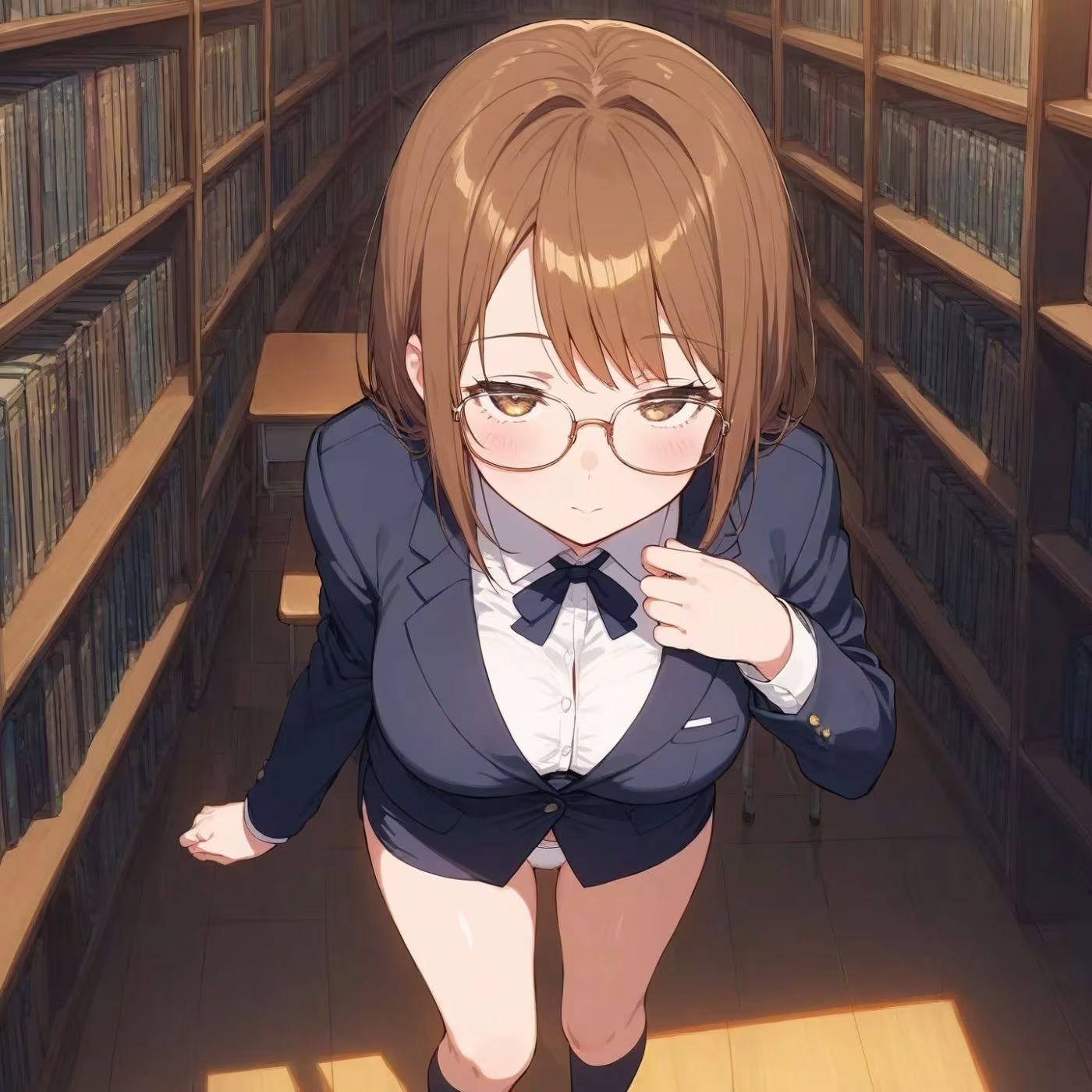 学園性活！図書委員と官能的な秘め事3【メガネ美少女の厳選CG350枚収録】