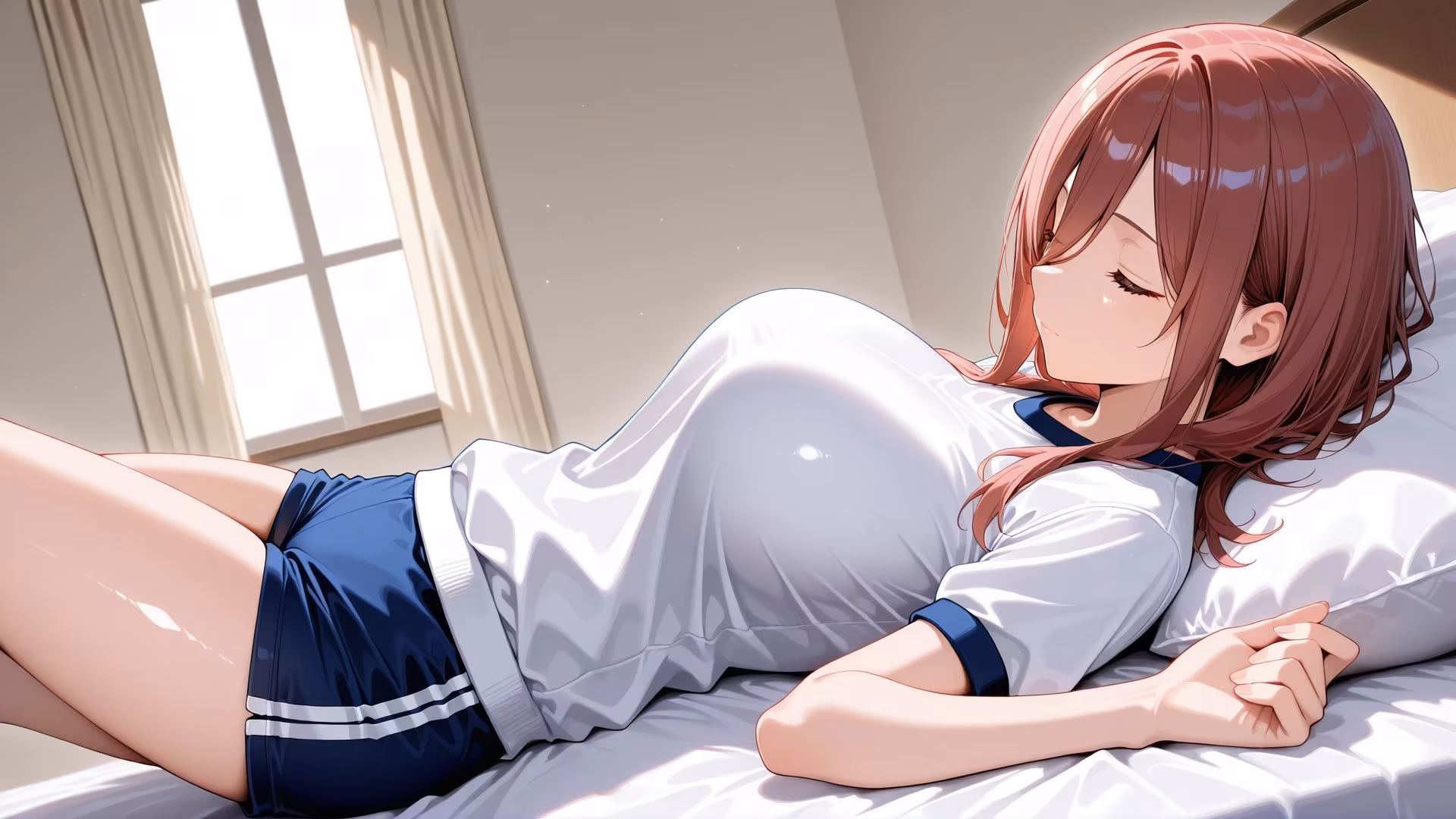 寝ている○○にぶっかけ みく編