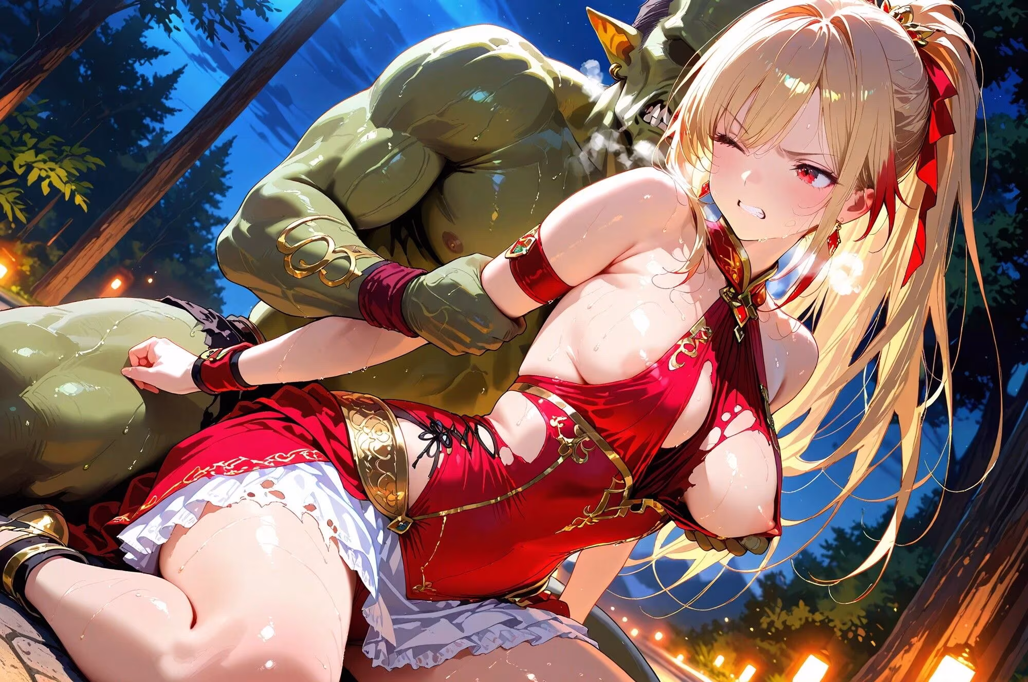 僕と契約した魔法少女がオークに凌●される  vol.6 ルミナス・ブレイズ編