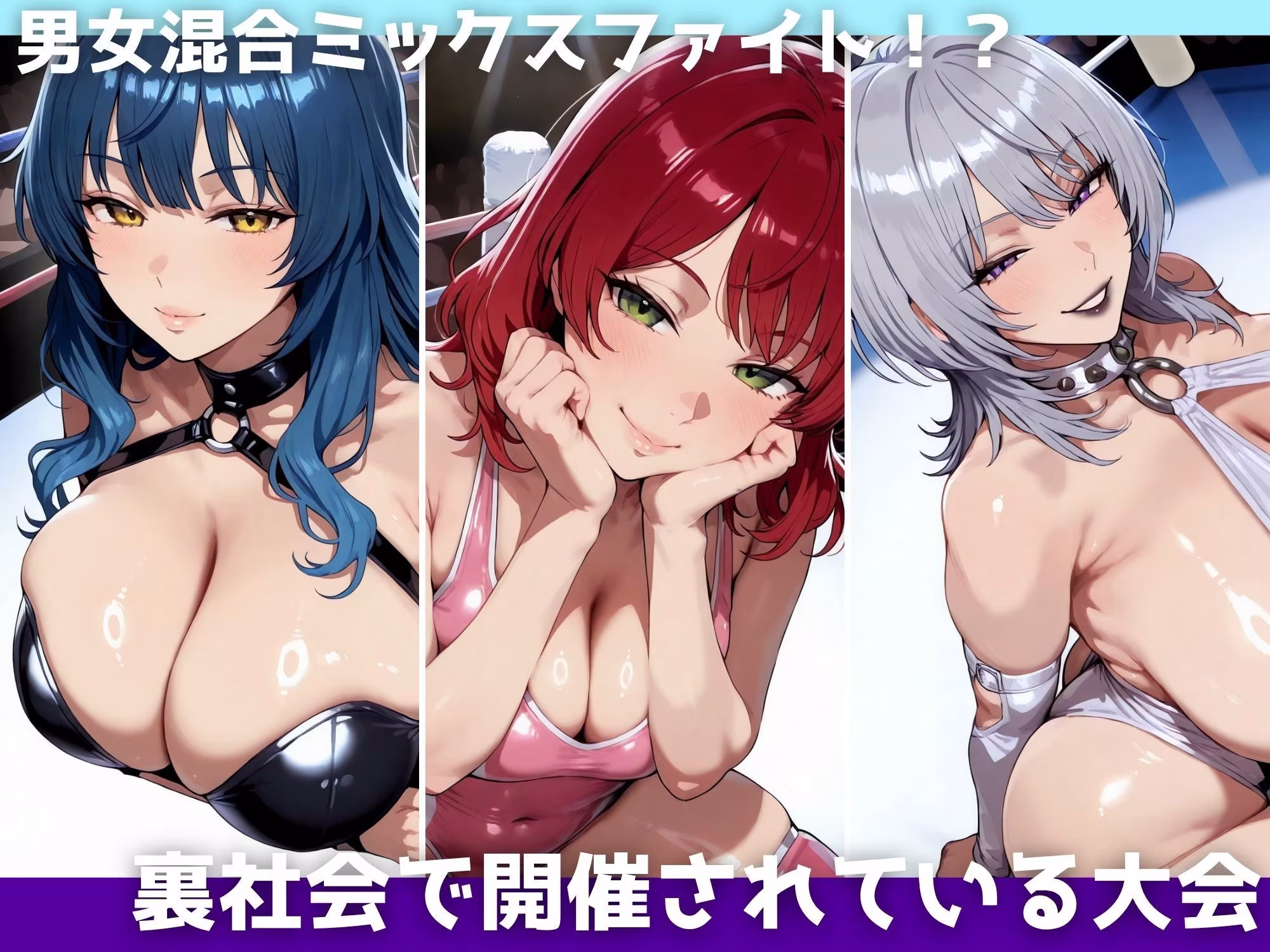 爆乳プロレスFight02〜愛しき女体の絡み合い〜