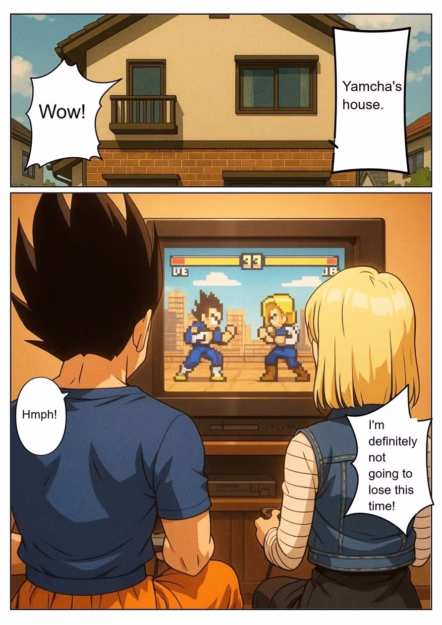 ［English］Android 18 is seduced by a Saiyan during a brief time alone with him while drinking. While Krillin is asleep， she continues to have sex with the Saiyan until morning...