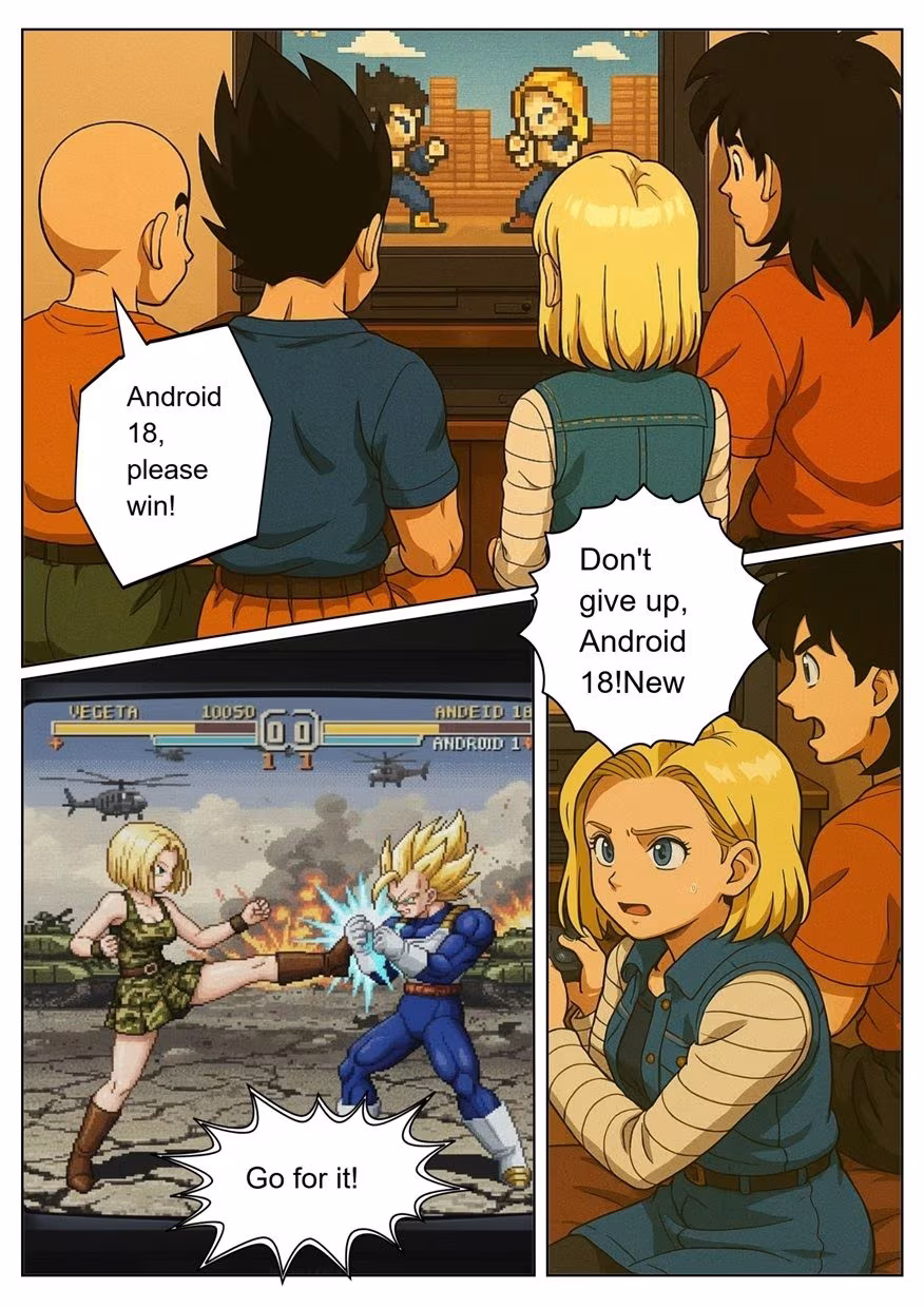 ［English］Android 18 is seduced by a Saiyan during a brief time alone with him while drinking. While Krillin is asleep， she continues to have sex with the Saiyan until morning...