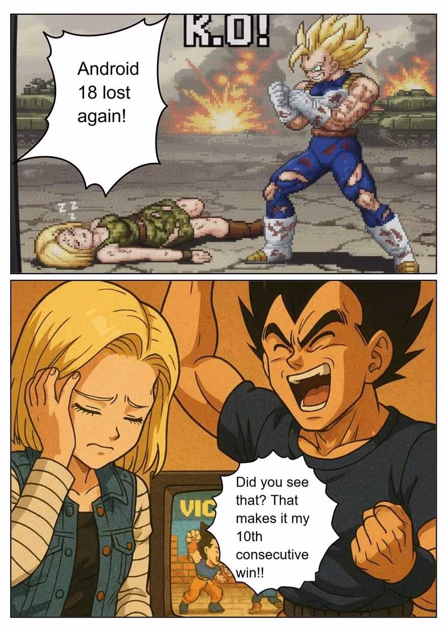 ［English］Android 18 is seduced by a Saiyan during a brief time alone with him while drinking. While Krillin is asleep， she continues to have sex with the Saiyan until morning...