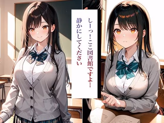 快楽落ち〜図書室で注意された腹いせに逆恨み種付けプレス