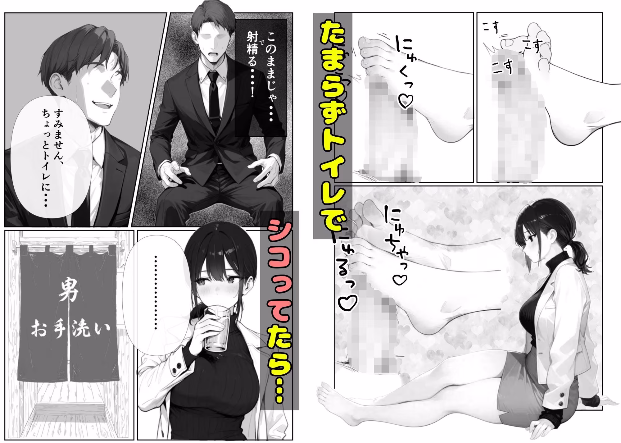 人事の黒川さん＃2居酒屋のトイレでアナルセックス