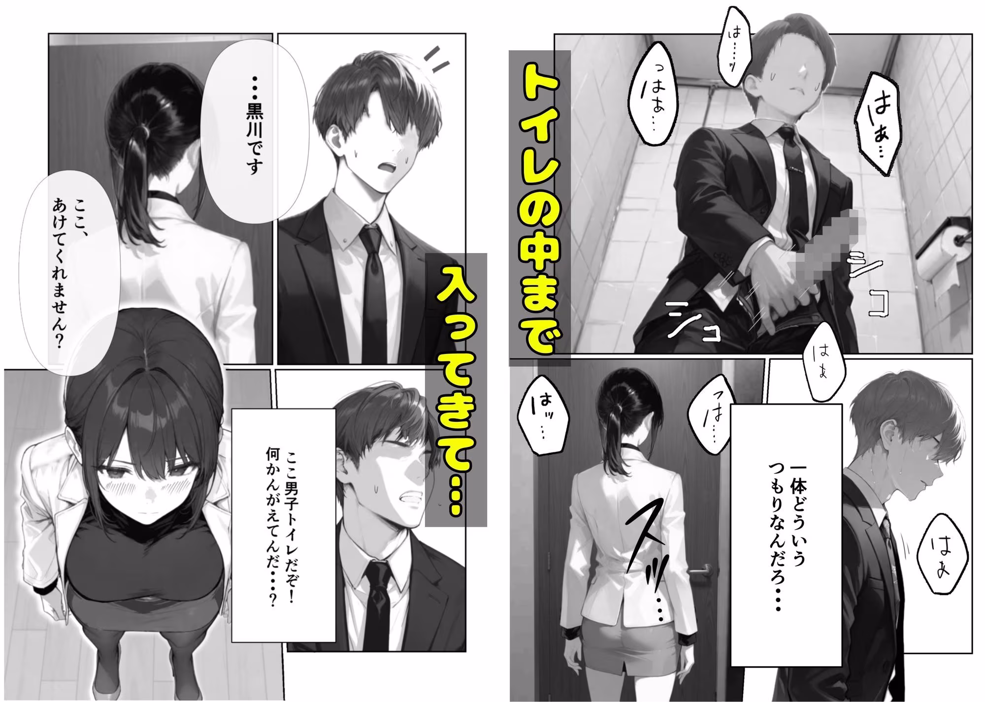 人事の黒川さん＃2居酒屋のトイレでアナルセックス