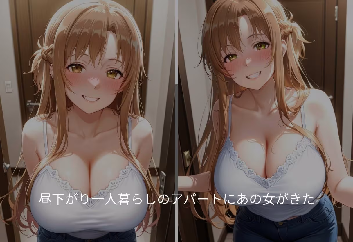 吹き出す母乳  ア〇ナ編