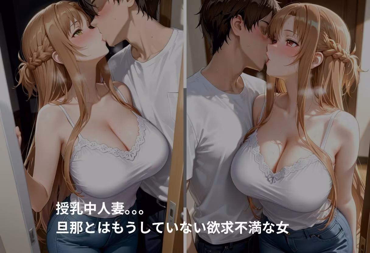 吹き出す母乳  ア〇ナ編