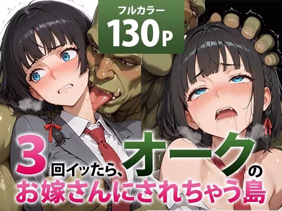 3回イッたら、オークのお嫁さんにされちゃう島