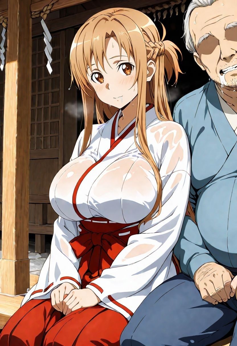 巫女バイトしてみたがバイト終わりの裏の仕事。。。〜結城明〇奈〜