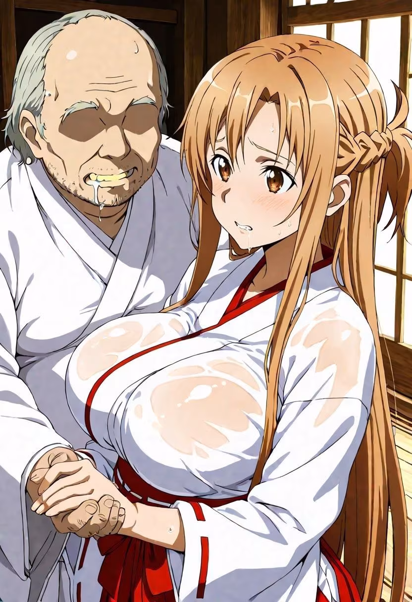 巫女バイトしてみたがバイト終わりの裏の仕事。。。〜結城明〇奈〜