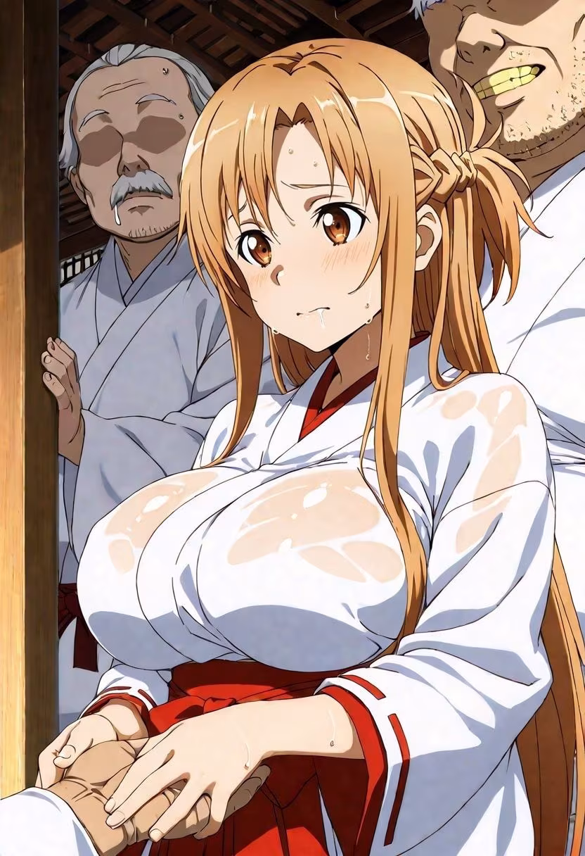 巫女バイトしてみたがバイト終わりの裏の仕事。。。〜結城明〇奈〜