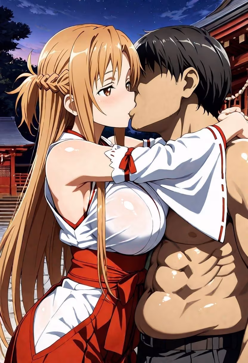 巫女バイトしてみたがバイト終わりの裏の仕事。。。〜結城明〇奈〜