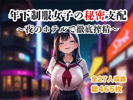 年下制服女子の秘密支配〜夜のホテルで惨めに搾り尽くされる快楽地獄〜