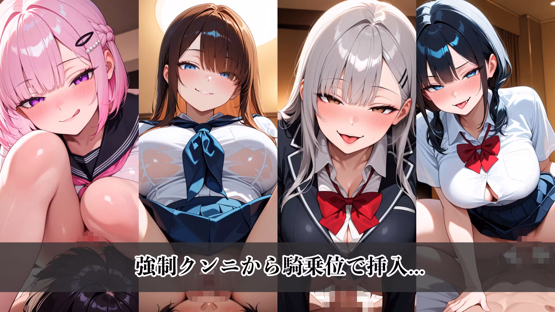 年下制服女子の秘密支配〜夜のホテルで惨めに搾り尽くされる快楽地獄〜