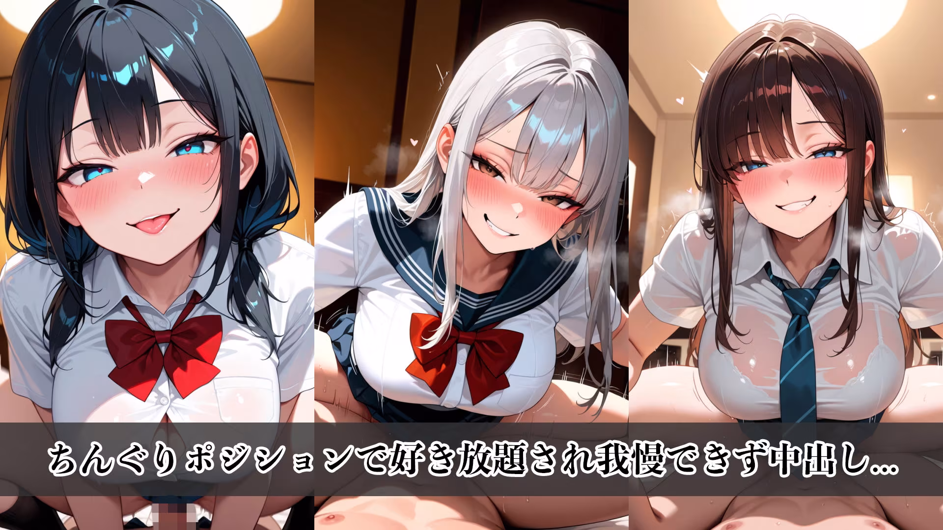 年下制服女子の秘密支配〜夜のホテルで惨めに搾り尽くされる快楽地獄〜