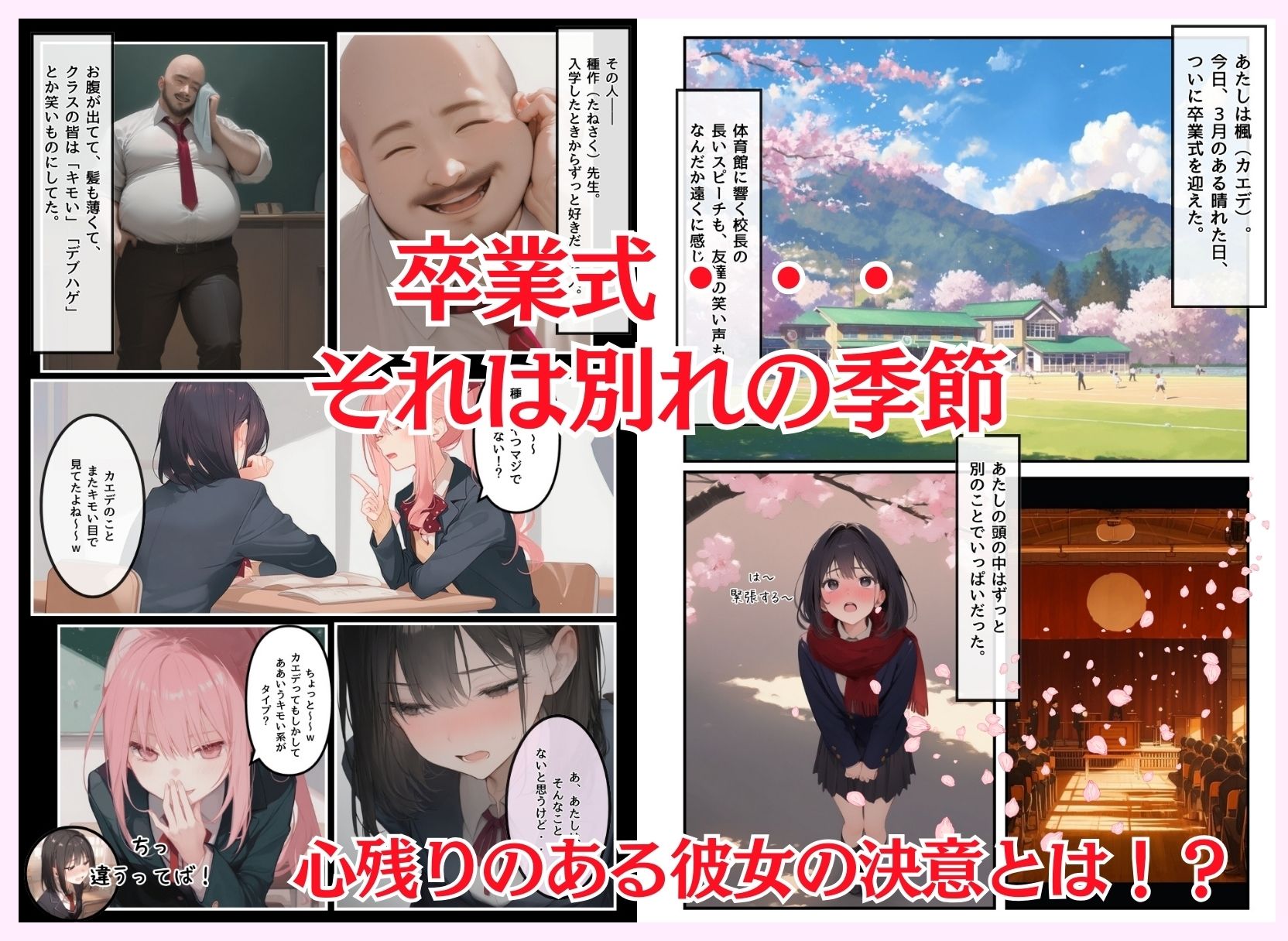 私と先生の卒業式〜禁断の関係、教え子とのセックスがこんなにも気持ちいいなんて〜