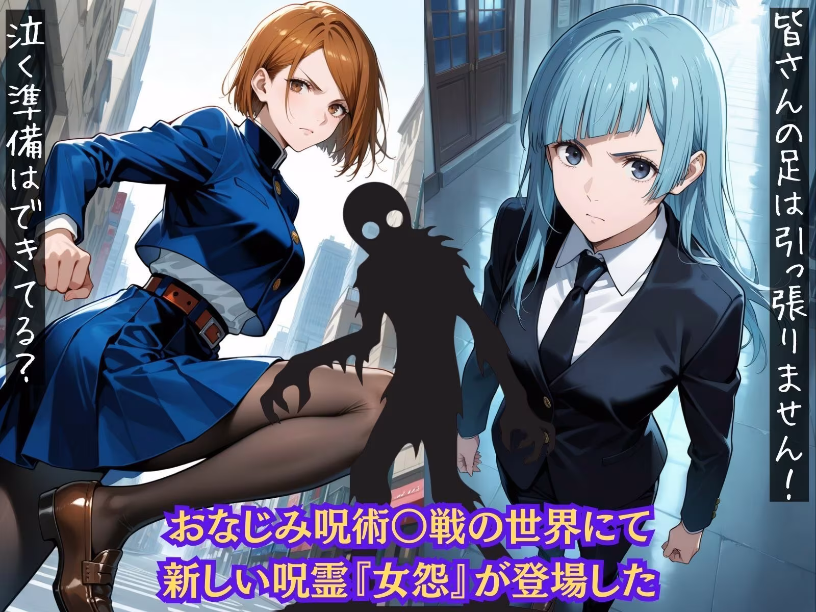 ザコだと舐めてた女嫌い呪霊に、次々とわからせられちゃうヒロインたち  呪術〇戦  編