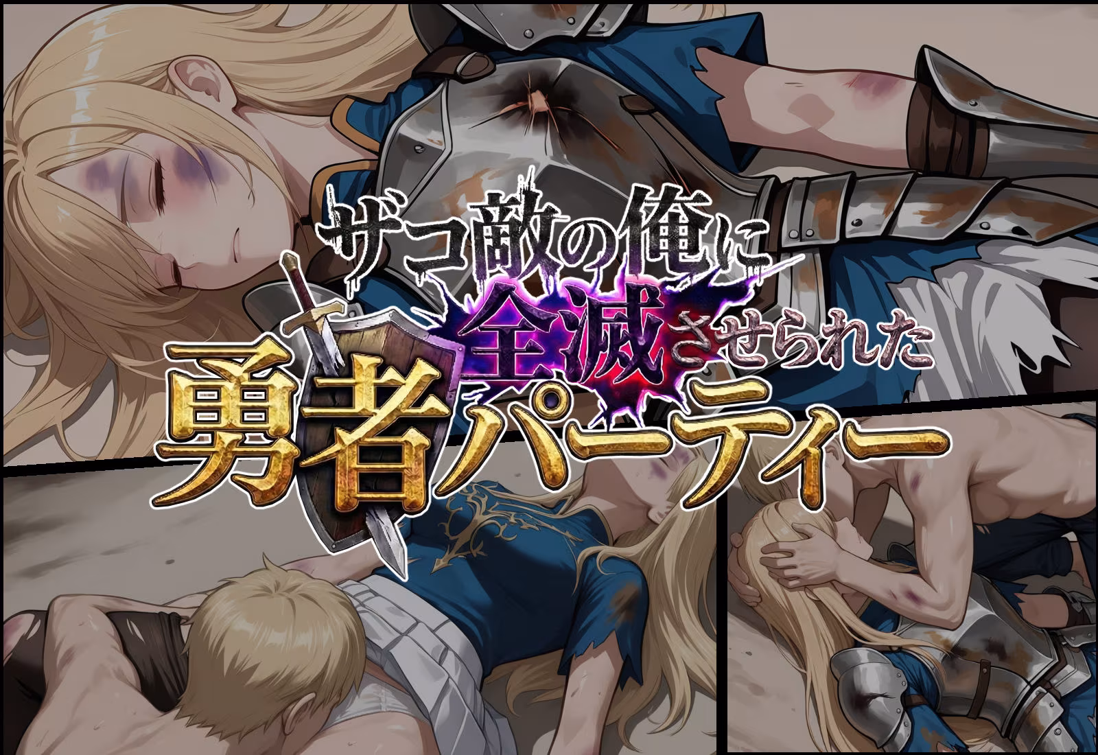 ザコ敵の俺に全滅させられた勇者パーティー-スヴィア編