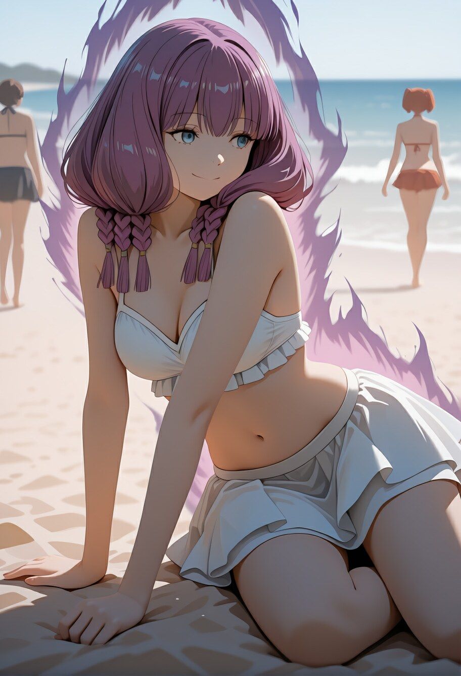 断頭台の魔族、催●ビーチで服従を孕み溶かす完全凌●録 497P