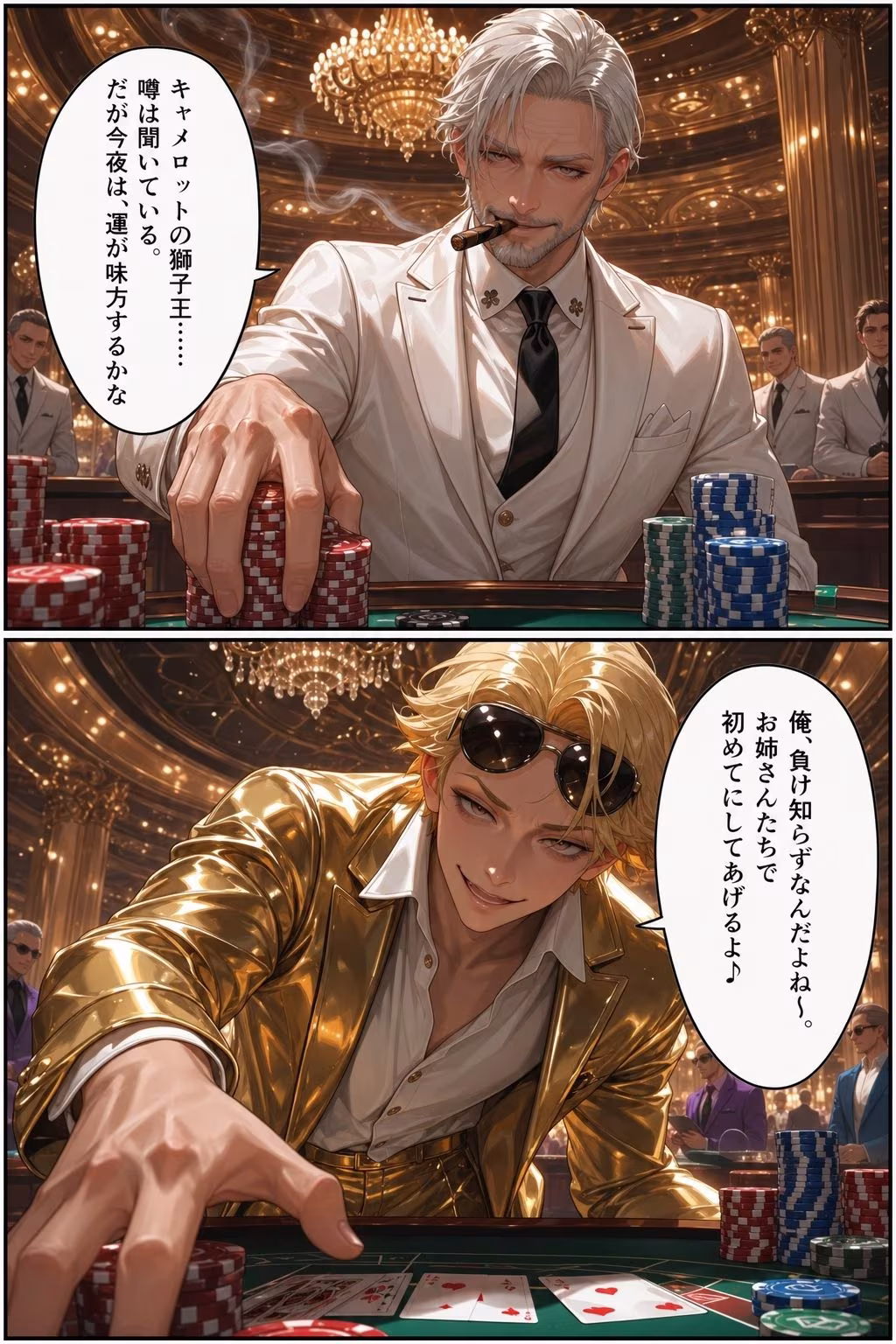 FGO・白黒バニー危機一髪