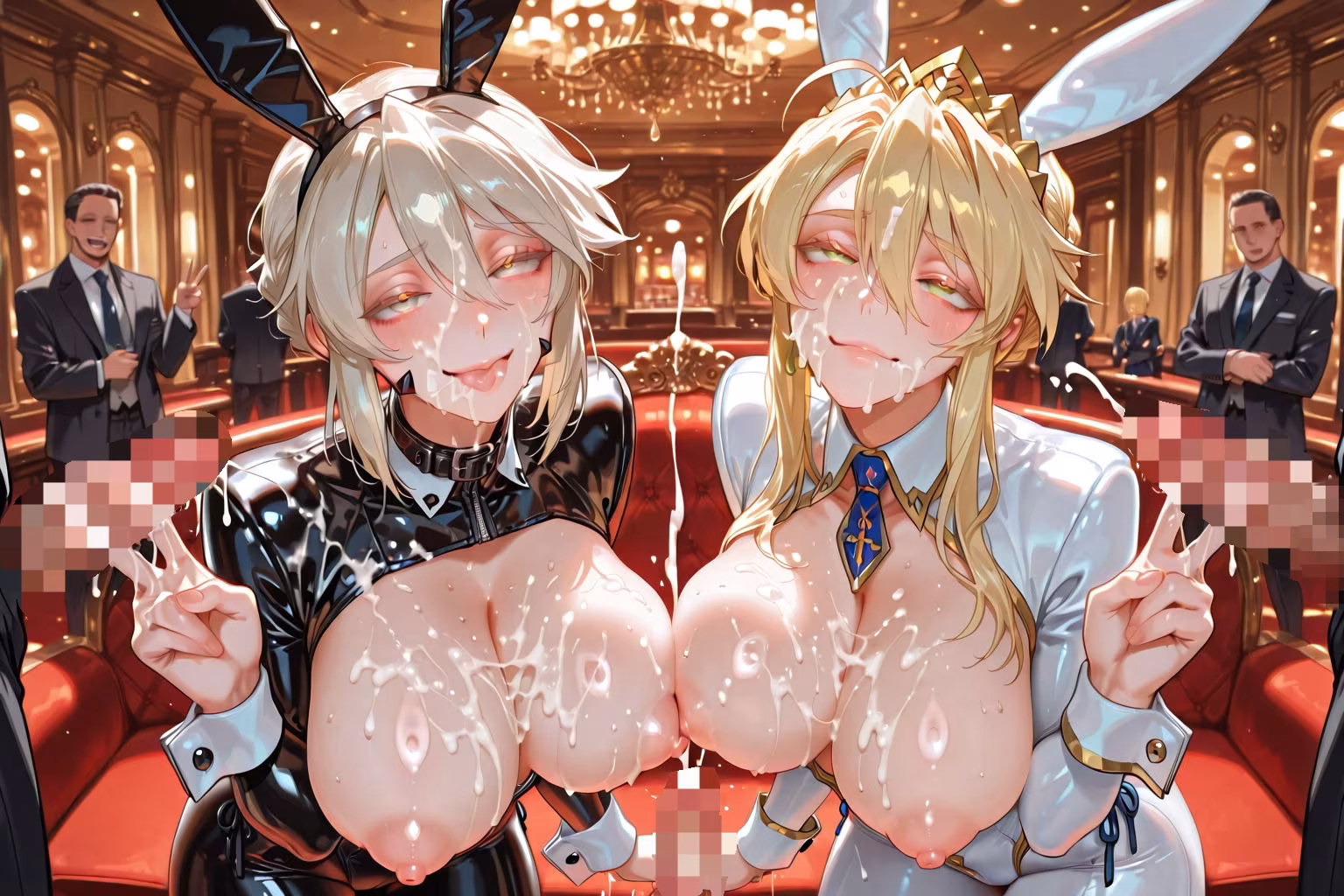 FGO・白黒バニー危機一髪