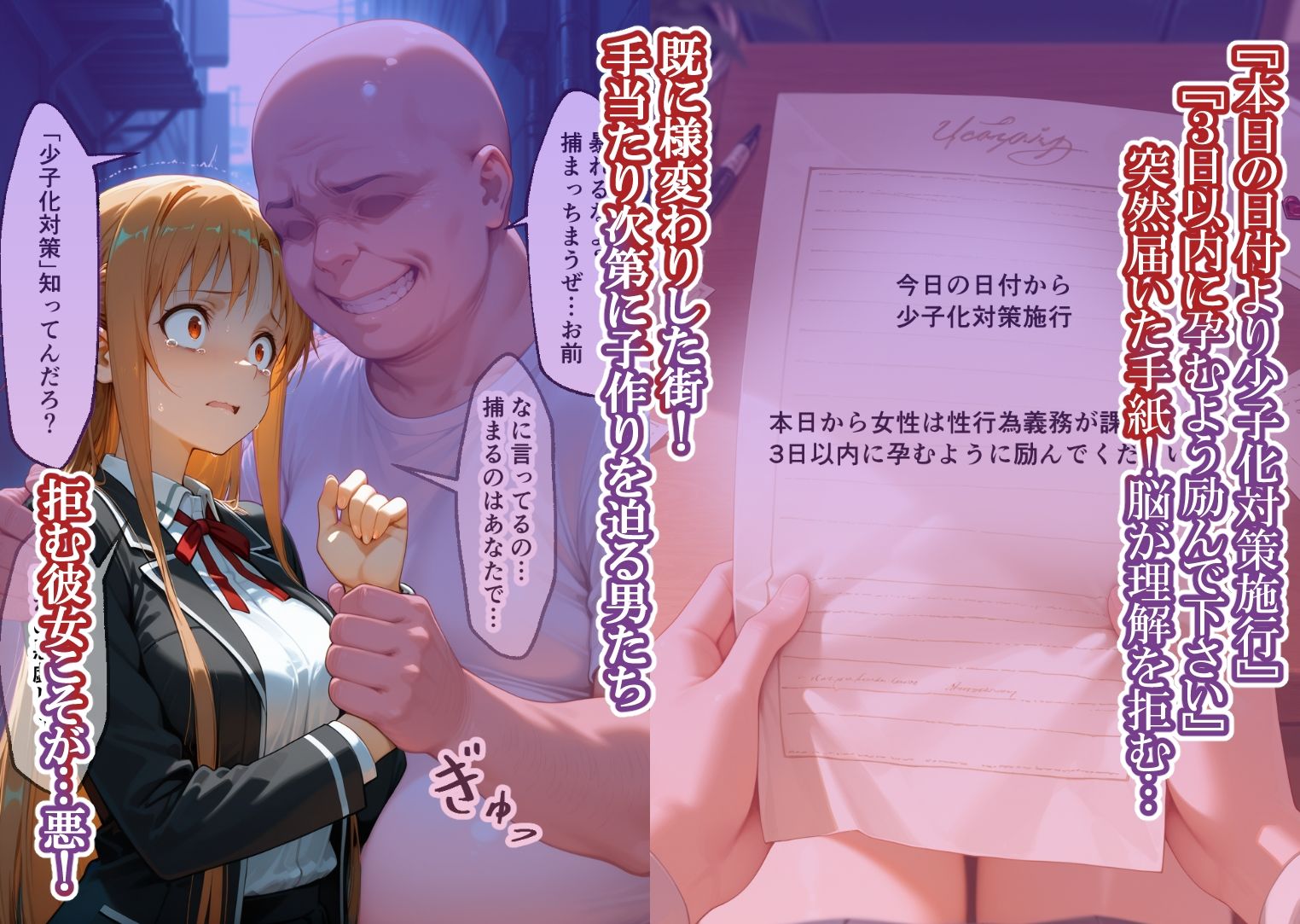 監禁アクメ地獄 孕んでも解放されない 快楽の牢獄 アスナ編