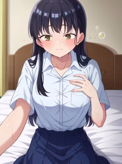 僕の心のヤバイやつの山田杏奈から送られてきた自撮り写真