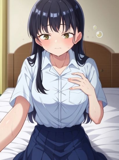 僕の心のヤバイやつの山田杏奈から送られてきた自撮り写真