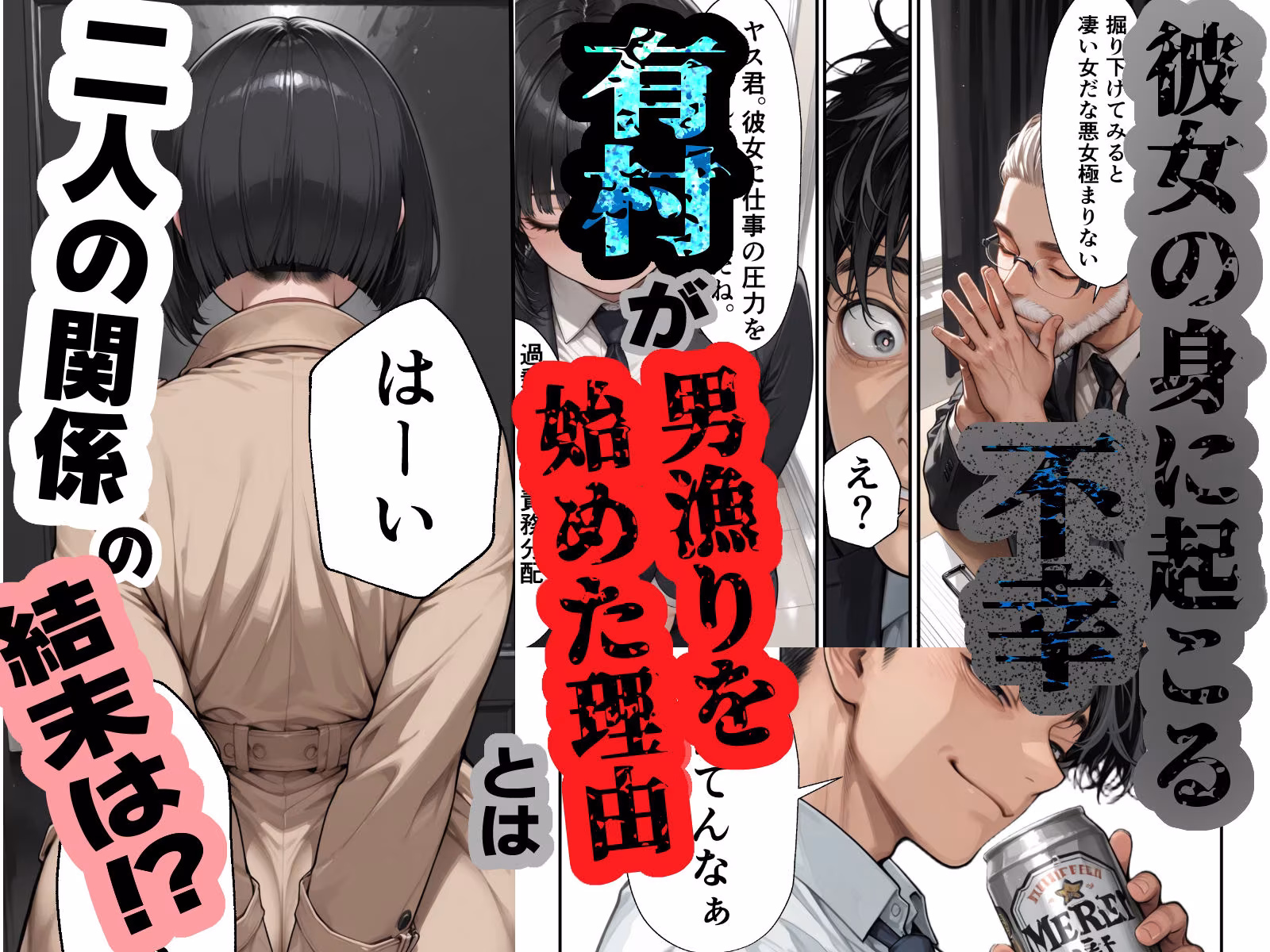 冷徹女上司を『わからせ』成功報酬！ 嫌われ部下の俺が抱き潰してメス堕ち甘々イチャラブになれました