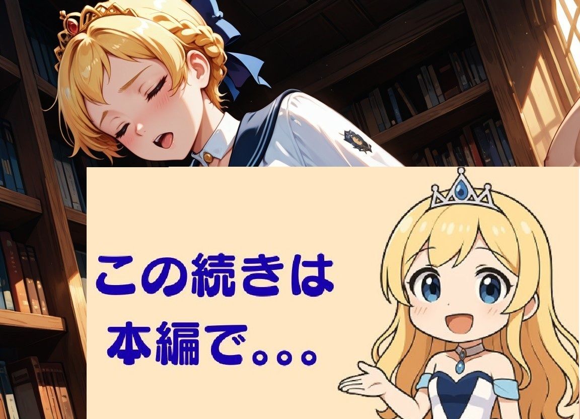 清純プリンセスの図書館・背徳種付け 〜本の香りに包まれて、制服の奥まで〜