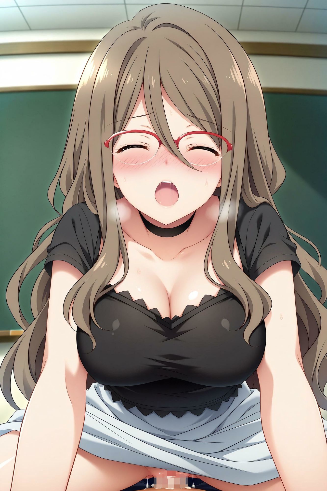 喫茶リコ壊滅。教室凌●〜錦◯千束・井◯上たきな・中◯ミズキ 3人同時監禁・連続性交凌●記録〜