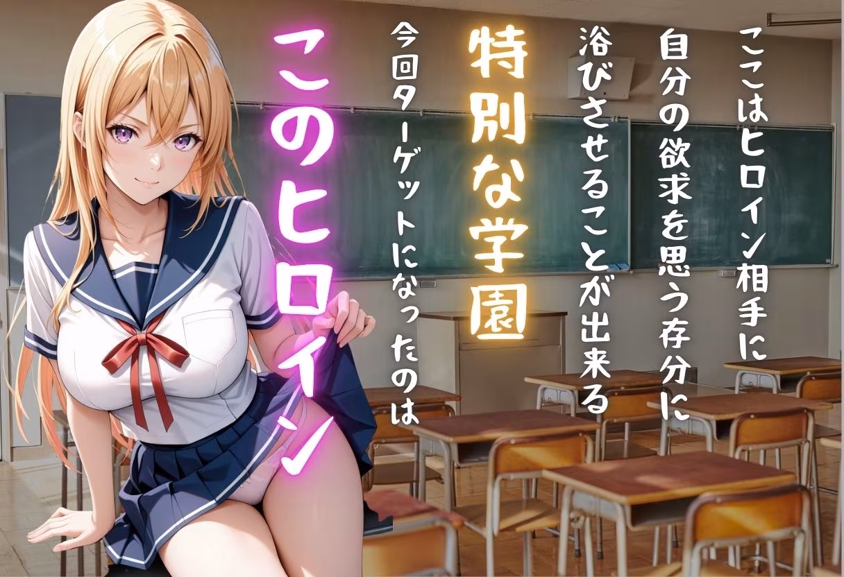 【学園ヒロイン〜俺たちの肉便器〜】食◯のソーマ〜薙◯ えりな編〜