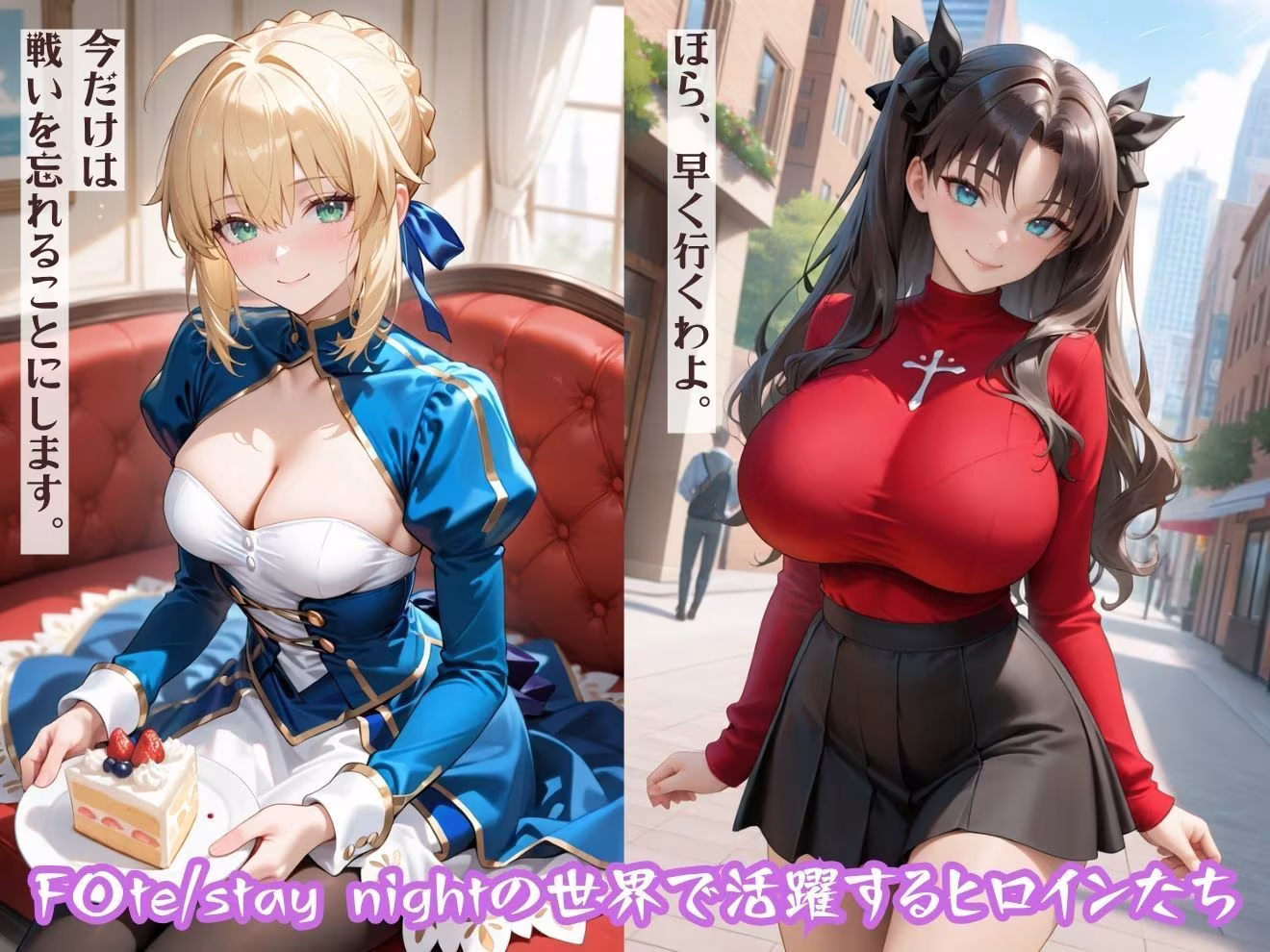 異種姦ヒロイン凌●〜Fate/st●y night編〜