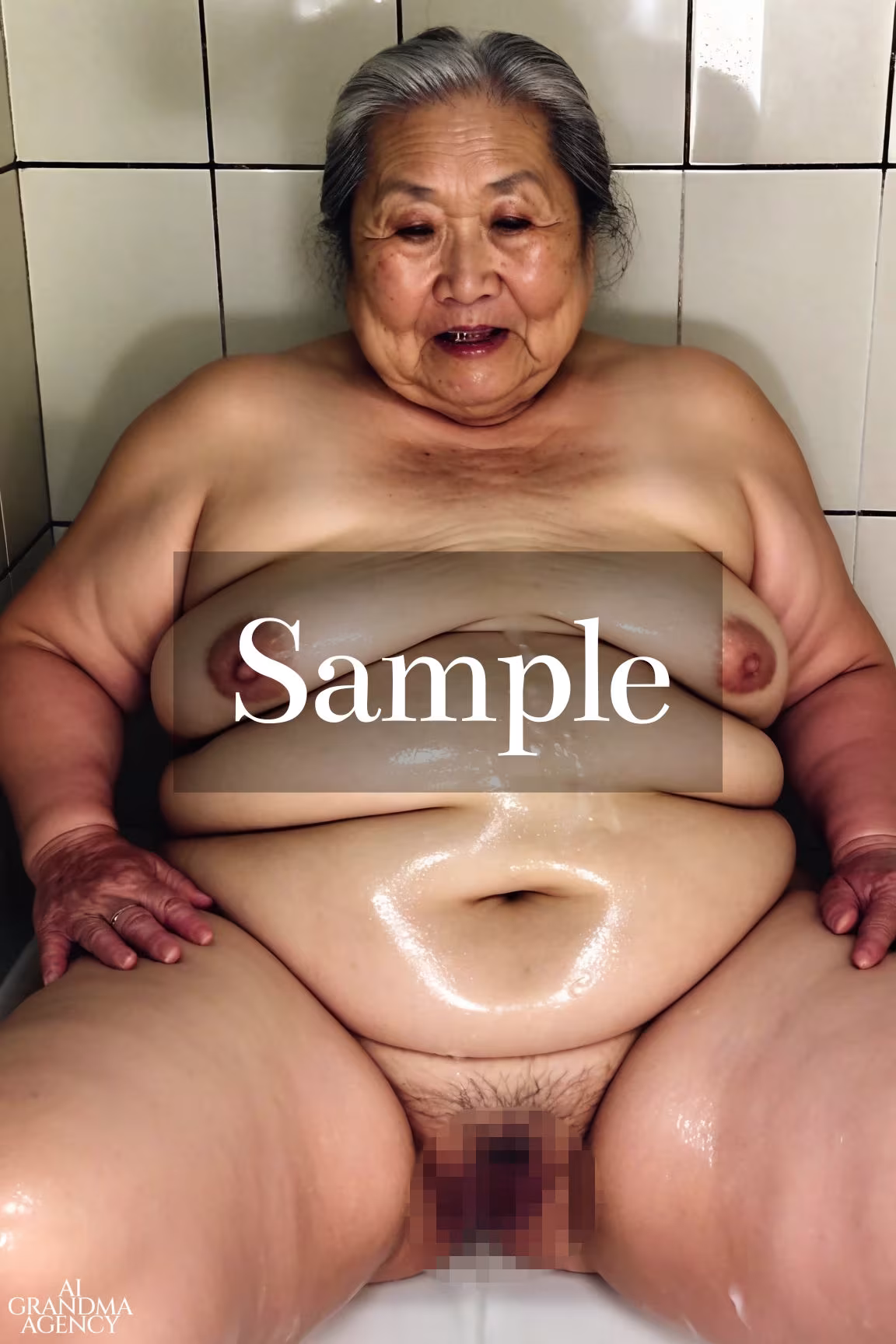 欲情お婆ちゃん豪快セックス