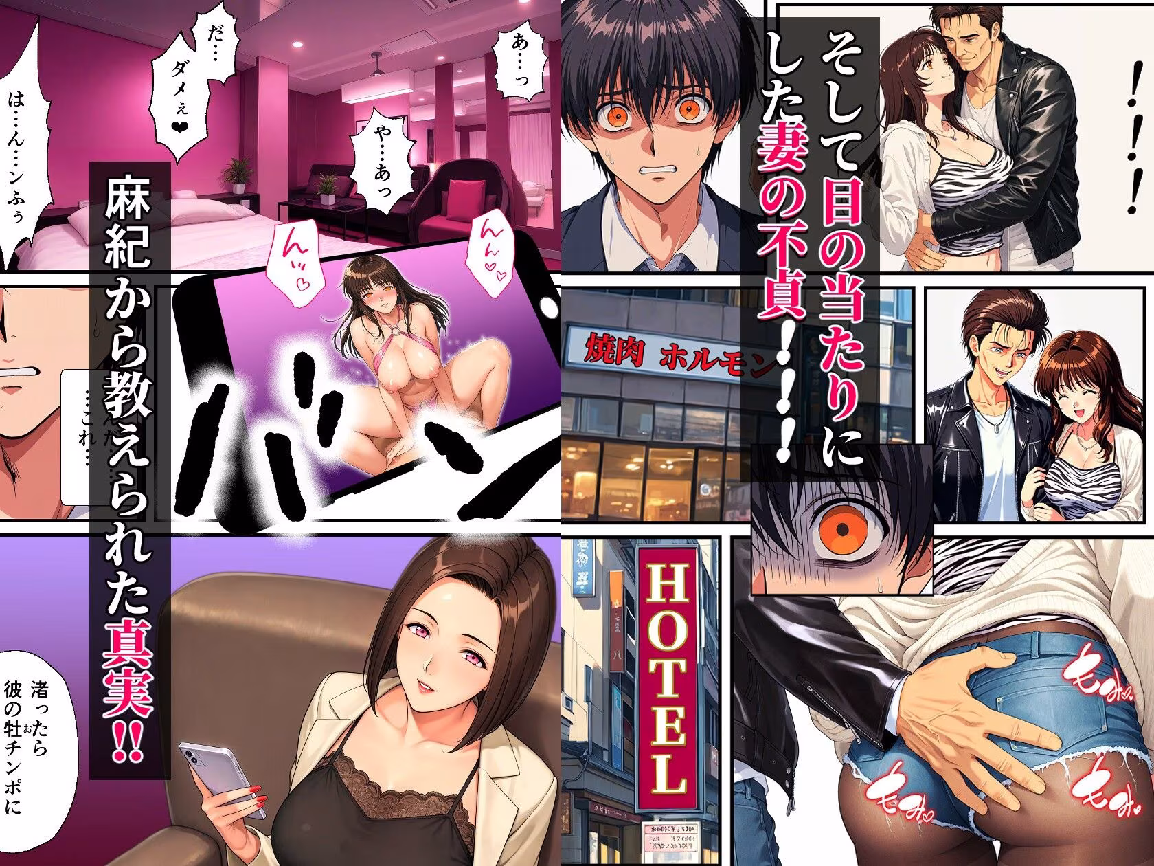 団地妻NTR〜清楚妻が早漏雑魚ちんこ（ダンナ）に欲求不満爆発？ NN（生中だし）オフ会しちゃった話〜