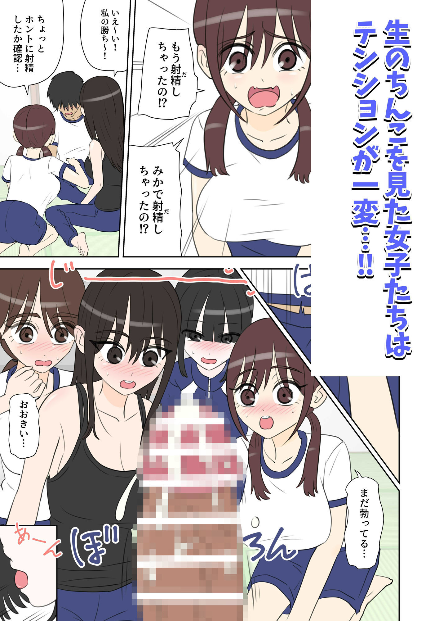 修学旅行で中出しハーレムする話