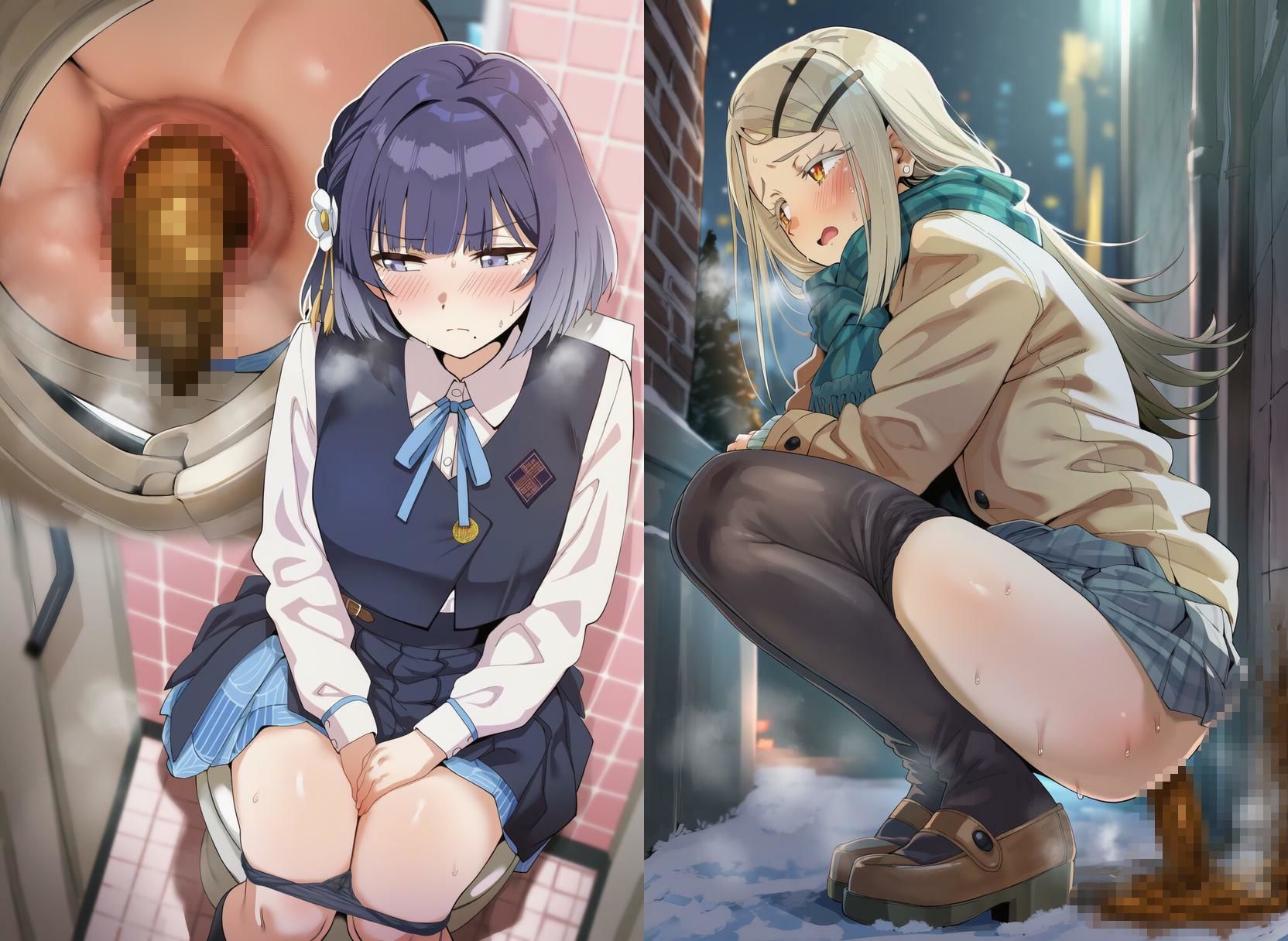 学園アイドル〇スター 脱糞スカトロCG集ver.2 500枚