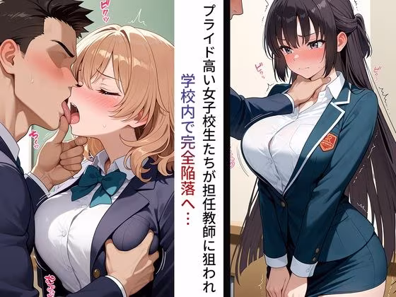 快楽落ち〜生意気な生徒に性指導、教師に肉棒はめられメス堕ち