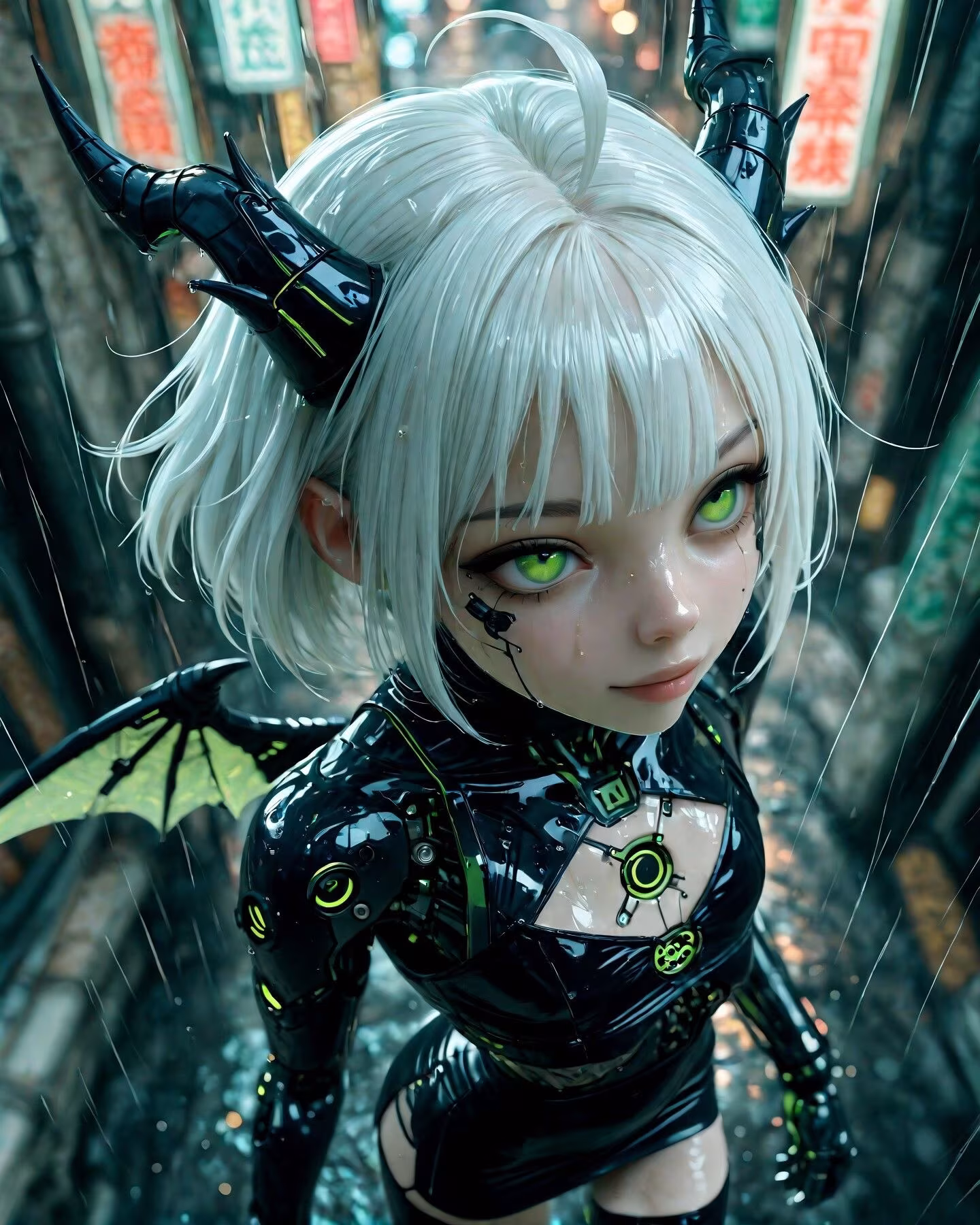 悪魔っ娘アンドロイド美麗CG集