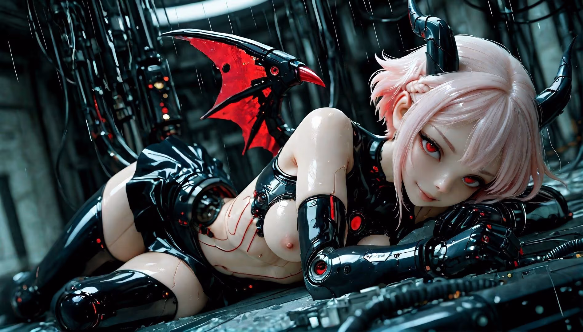 悪魔っ娘アンドロイド美麗CG集