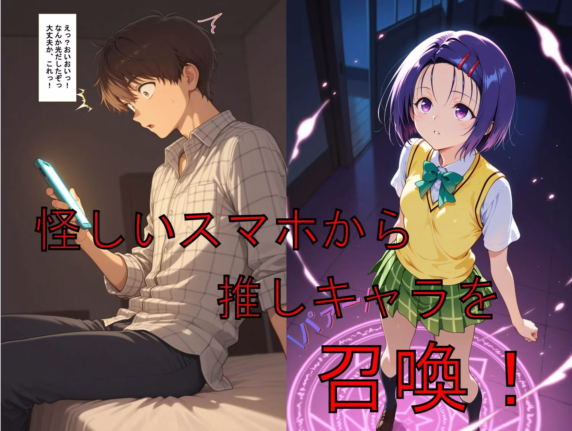 推しキャラ召喚した俺！容姿端麗な美少女を犯しつくす！ 〜西連〇  春菜〜ver