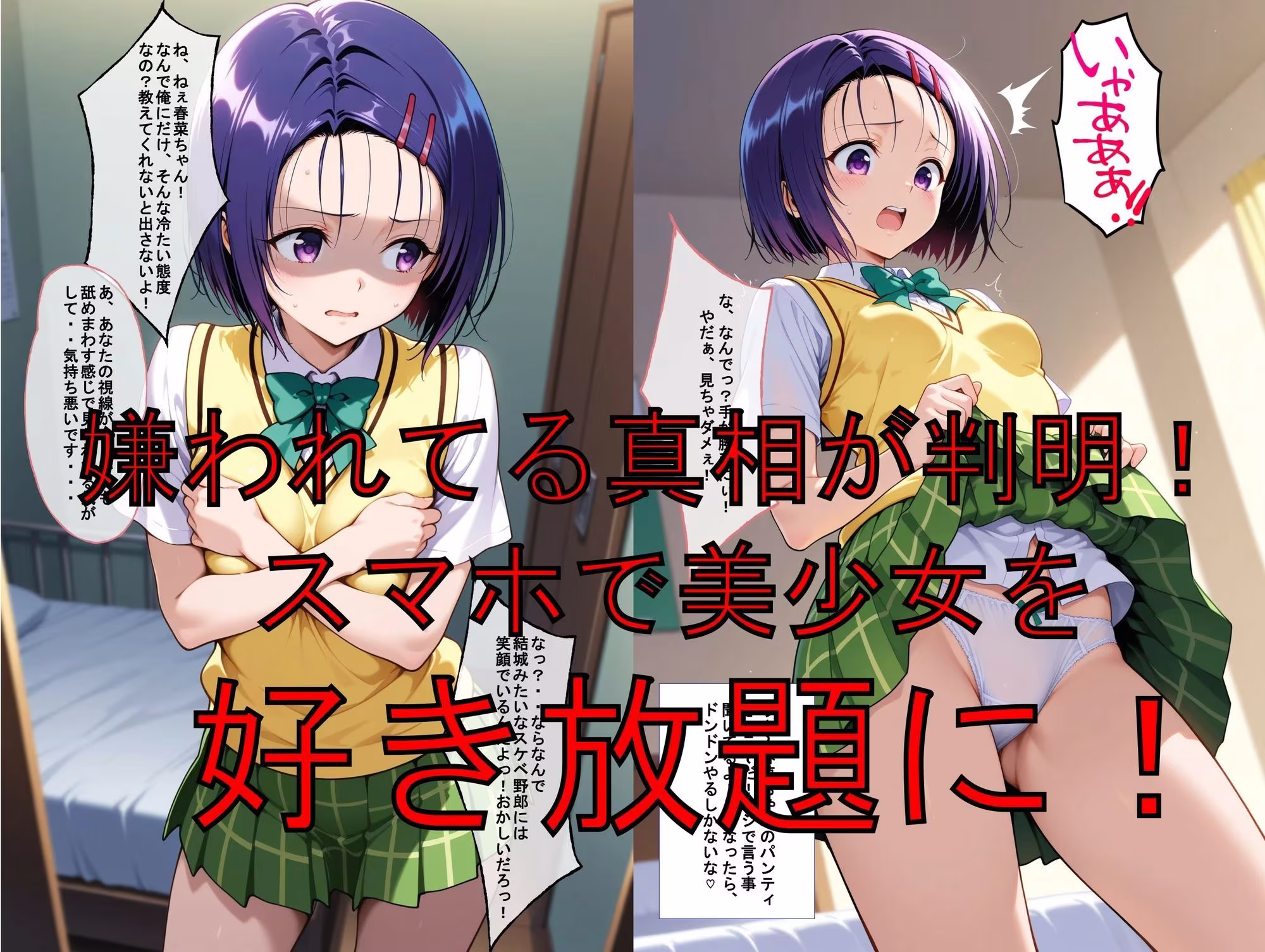 推しキャラ召喚した俺！容姿端麗な美少女を犯しつくす！ 〜西連〇  春菜〜ver