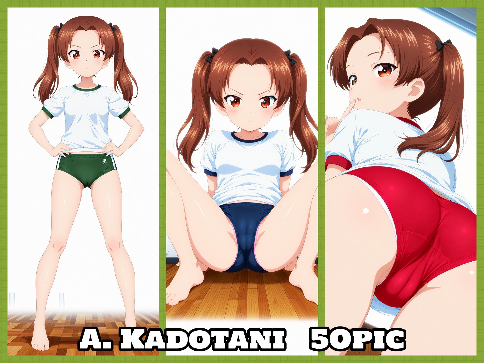 Girls und Buruma Hamipan カメさん＆カモさんチーム編