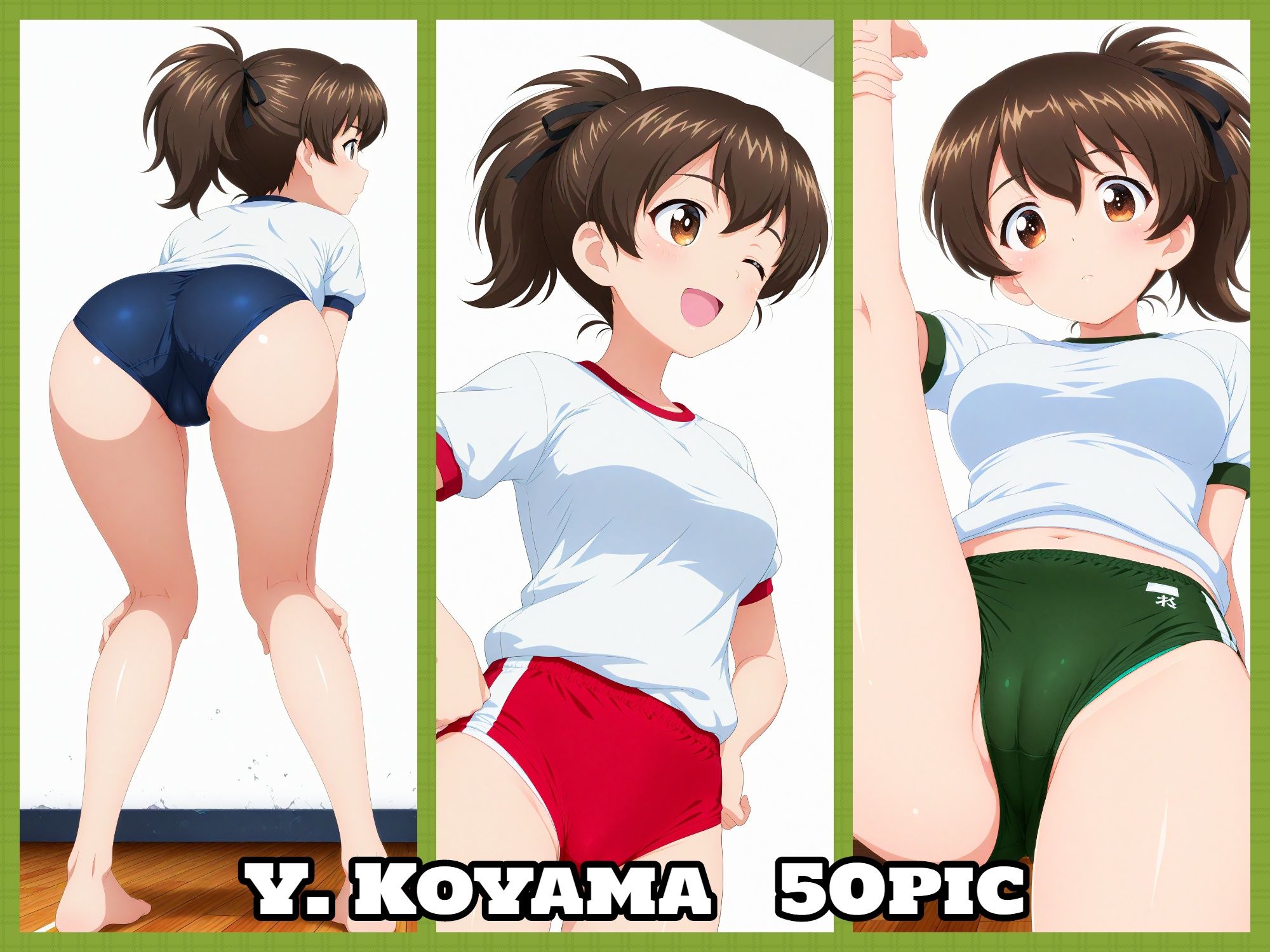 Girls und Buruma Hamipan カメさん＆カモさんチーム編